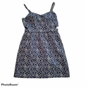 American Eagle Outfitters Cutout Mini Dress Sleeveless Blue Size 4